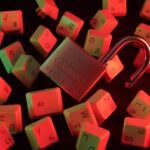 pink and white love you and love me print padlock