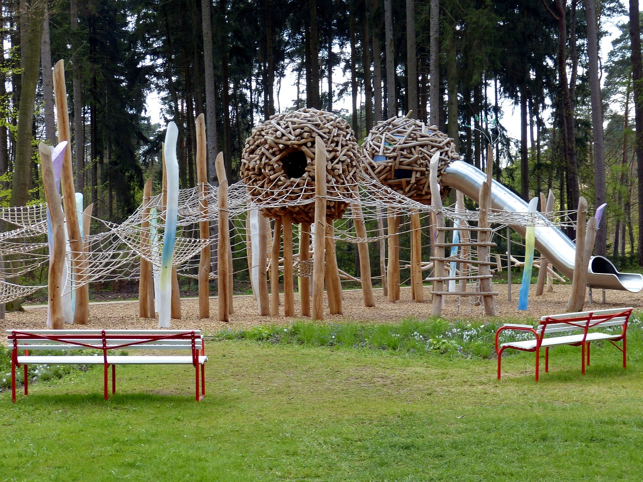 playground, to play, children's playground