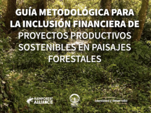 Guía de inclusión financiera en paisajes forestales